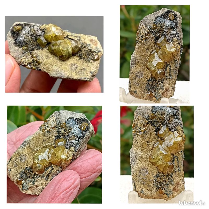 GRENAT DEMANTOIDE. 0.77 cts. 2 pièces. IF. Ural Mountains, Russie.TMPL_SKU002180