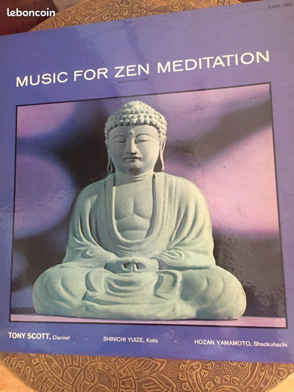 MUSIC FOR ZEN MÉDITATION : Tony Scott vinyle (image 1)