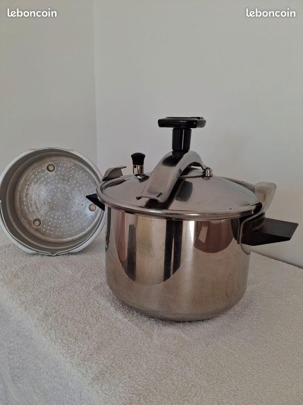 Cocotte Minute SEB Inox 8 Litres - Série Limitée 70 Ans - Compatible Induction