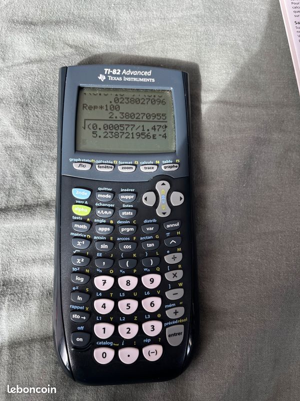 Calculatrice TI-82 Advanced (image 3)