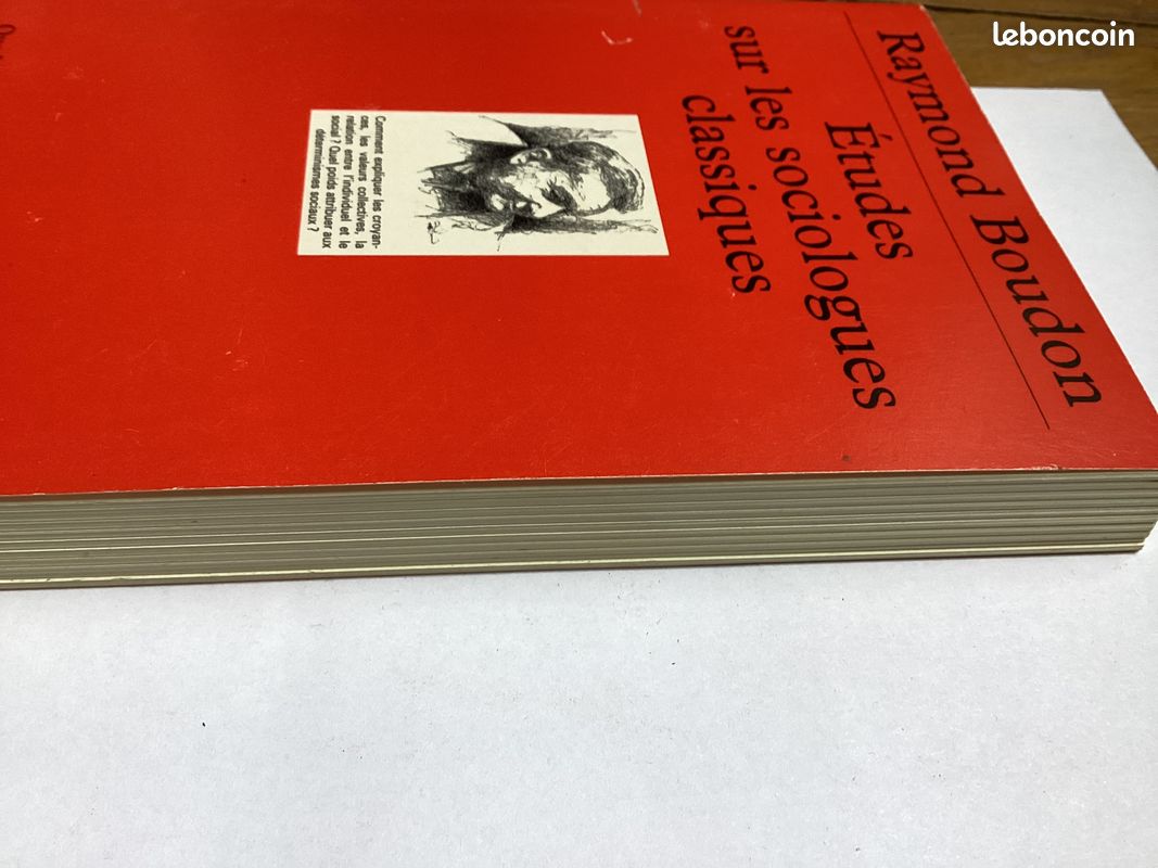 Etudes sur les sociologues classiques, Boudon (image 4)