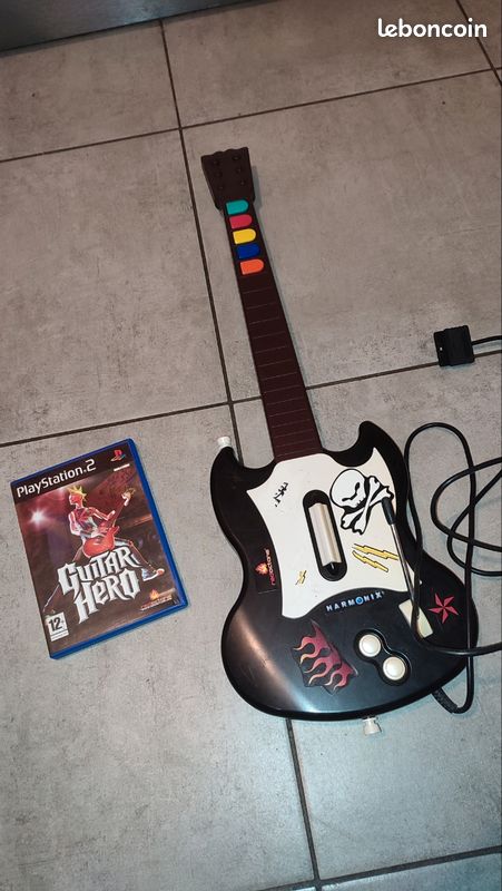 GUITAR HERO WORLD TOUR : JEU Sony PLAYSTATION 2 PS2 COMPLET notice en anglais