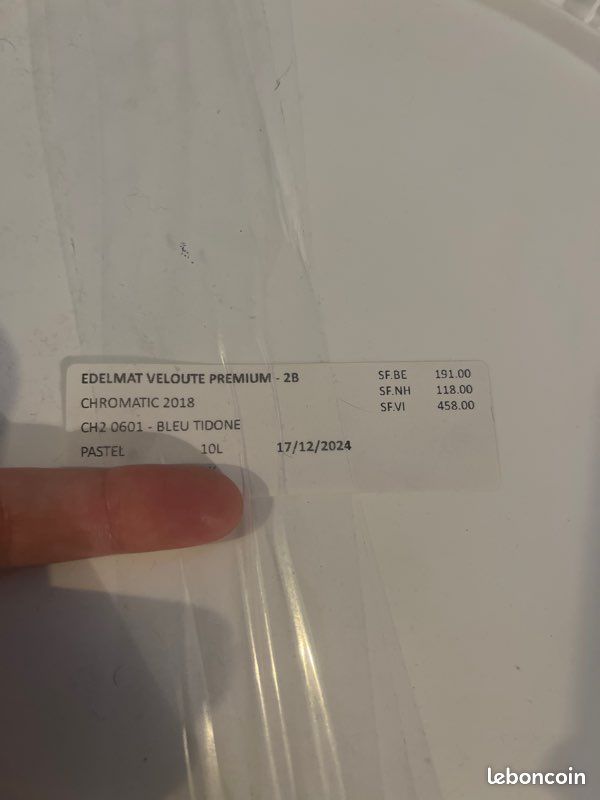 Peinture Blancolor edelmat velouté premium (image 3)