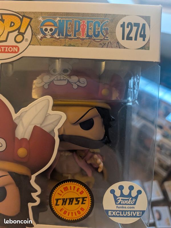 Funko Pop! One Piece 1274 Gold D. Roger Chase Edition, Neuve Sous Boîte
