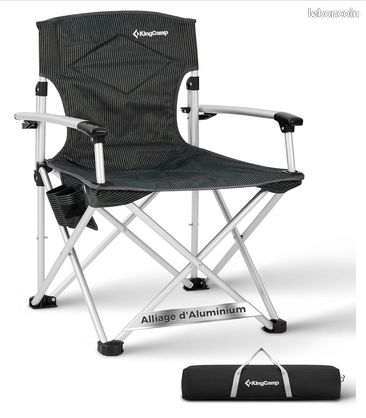 Lot De 2 Chaises Pliantes Camping Ultra-Légères 280g – Alliage Aluminium 7075 & Oxford, Max 100kg