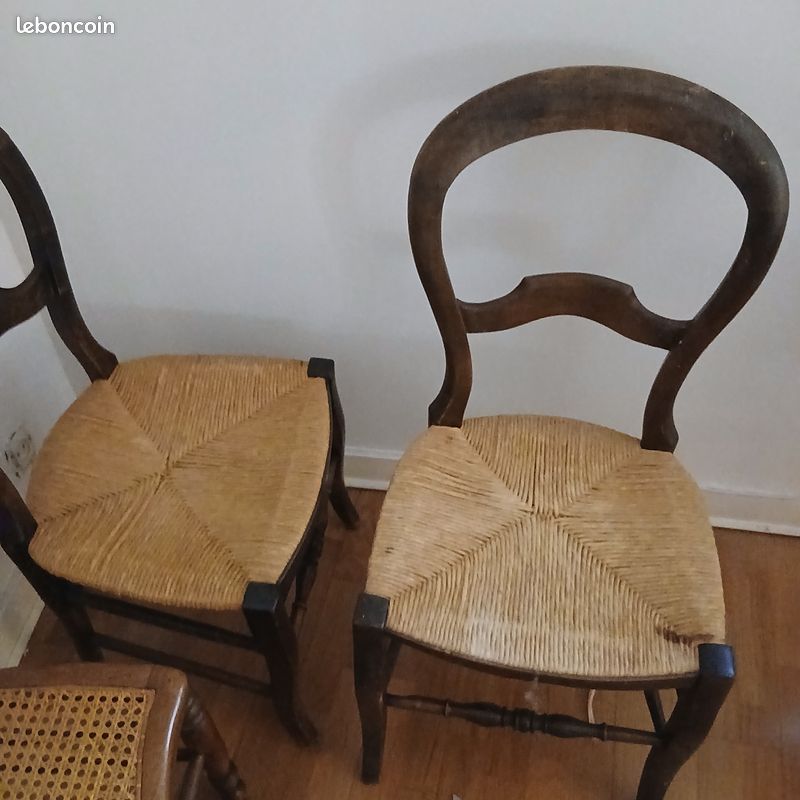 2 chaises anciennes (image 3)