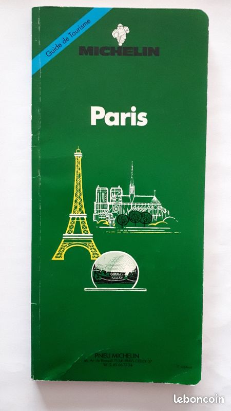 Paris - Guide vert Michelin - vintage (image 1)