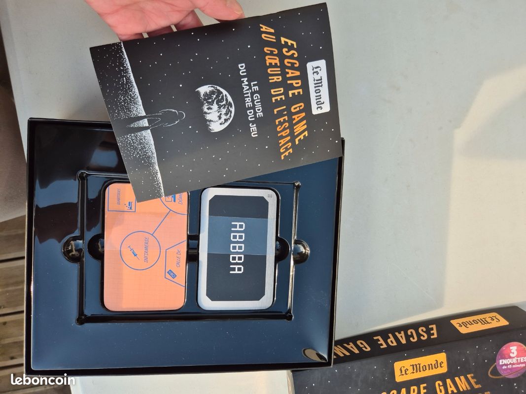 Jeu de société Escape game au coeur de l'espace (image 3)