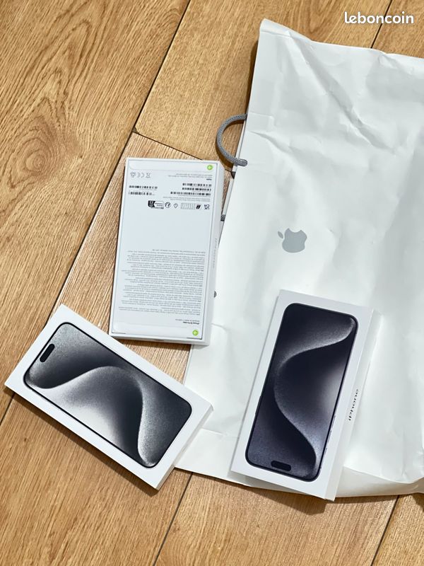 IPhone 15 Pro Max 512 Go Neuf (image 3)