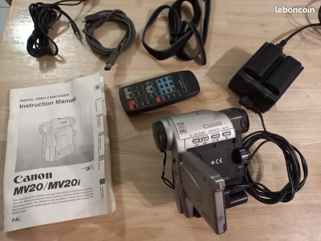 Camescope Canon M20i Photo, audio vidéo