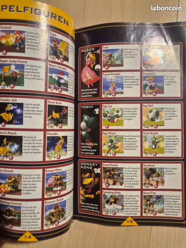 Super Smash Bros Melee Gamecube boite allemande (D'occasion) à Saxon