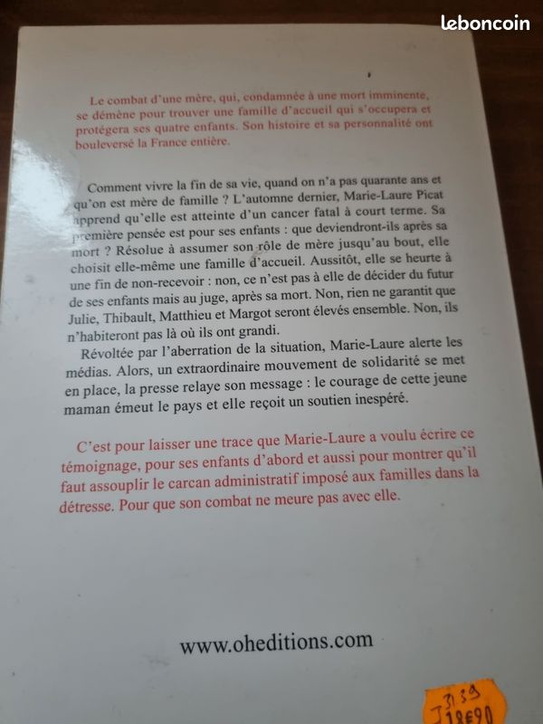 Livre Témoignage (image 2)