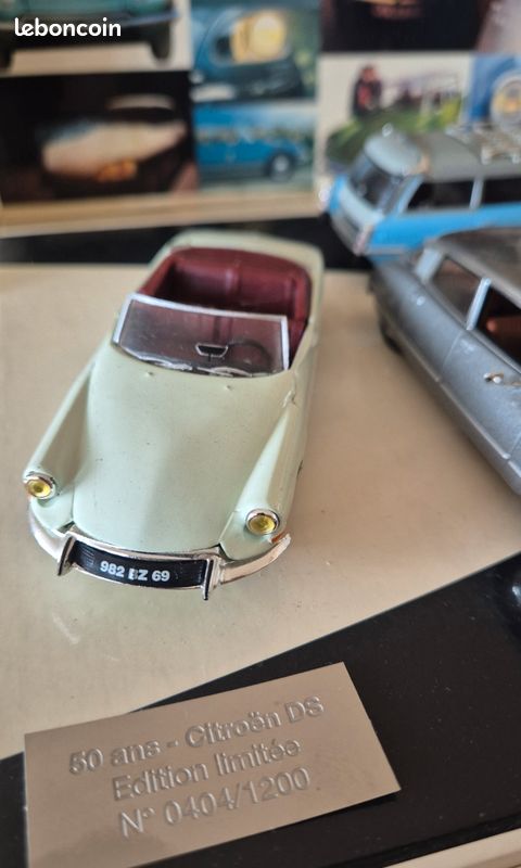 Coffret Norev 50 Ans Citroën DS - 3 Modèles DS 1/43 - Édition Limitée Numérotée, Tôle