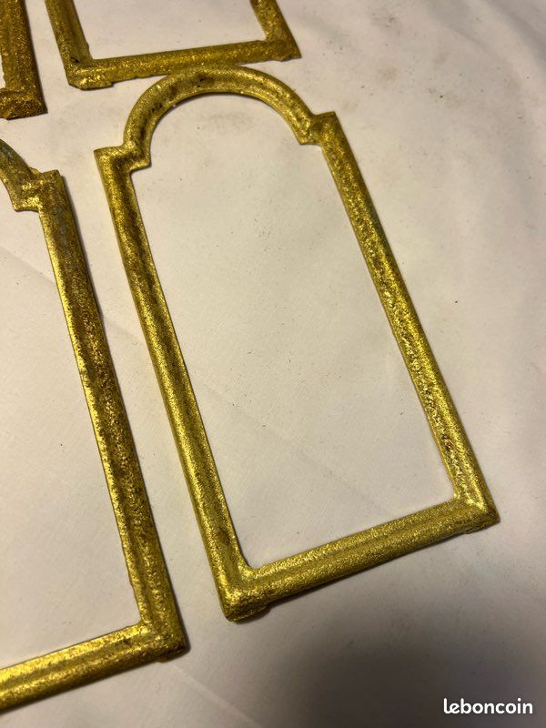 Ornement De Serrure Ancien En Laiton - Thème Diable, Pour Meuble Vintage, Occasion
