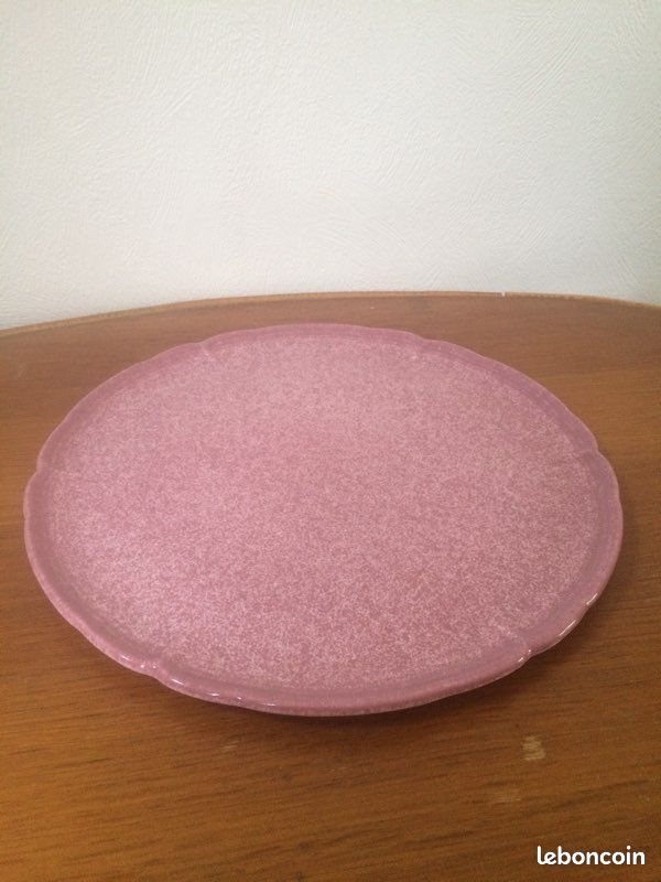 💫 Grand plat à gâteau Niderviller modèle Liberty vintage / rétro 🍽 (image 1)