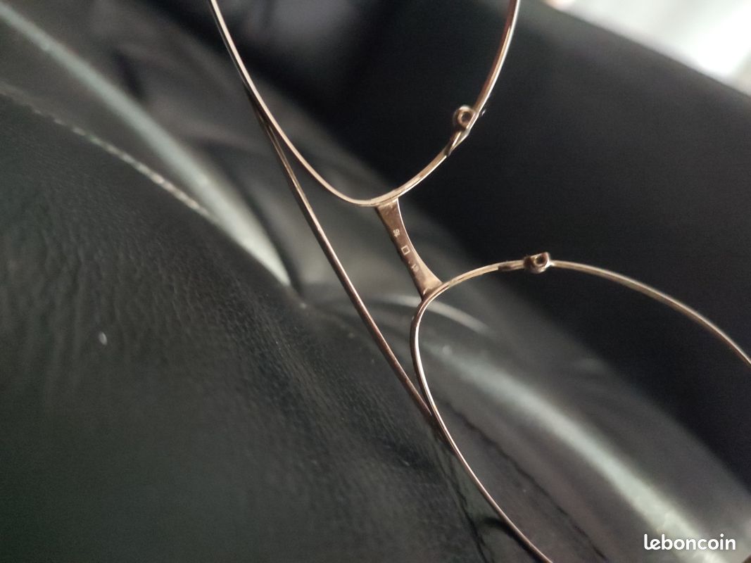 Lunettes CARTIER vintage modèle Santos luxe collection (image 6)