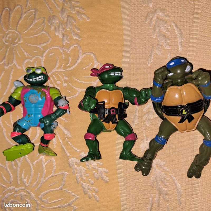 Figurine Tortues Ninja Michaelangelo - Transformable, 1992, Playmates