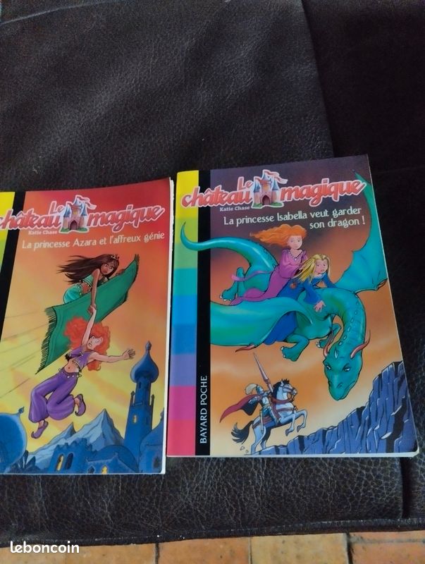 2 Livres le château magique Bayard poche (image 1)