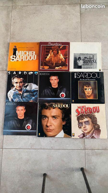 Lot Vinyle Michel Sardou (image 1)