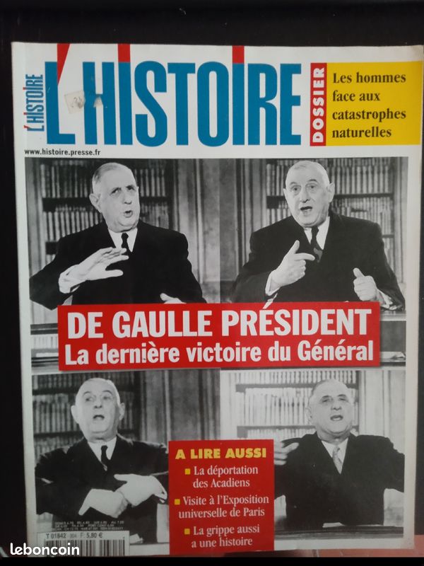 L'HISTOIRE 304 De Gaulle président (image 1)