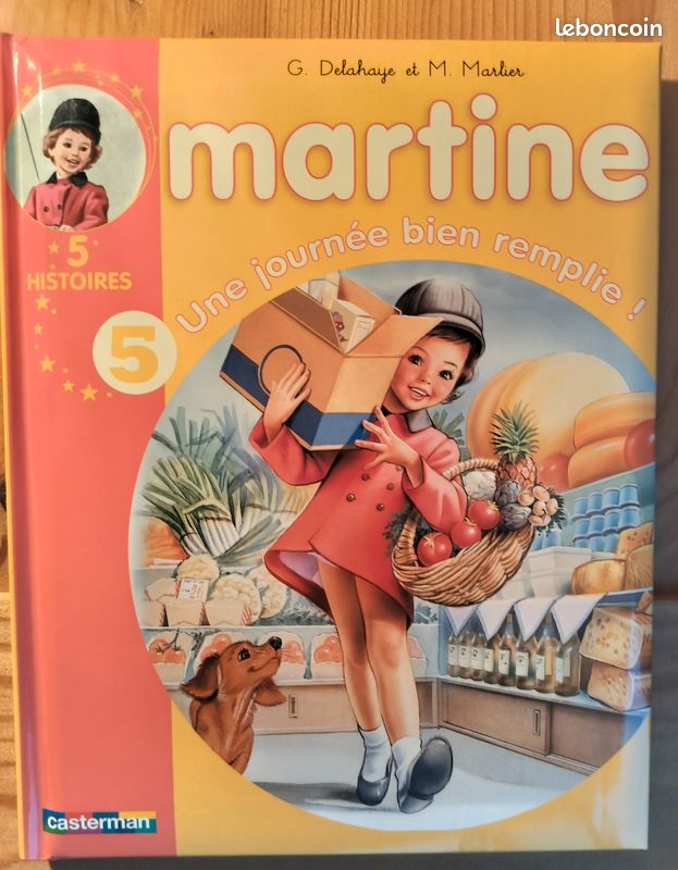 Livre Martine 5 histoires une journée bien remplie (image 1)