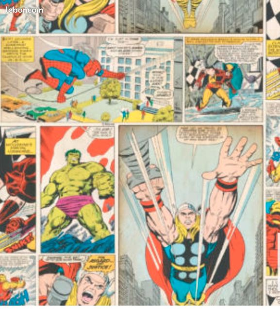 Papier peint Marvel (image 1)