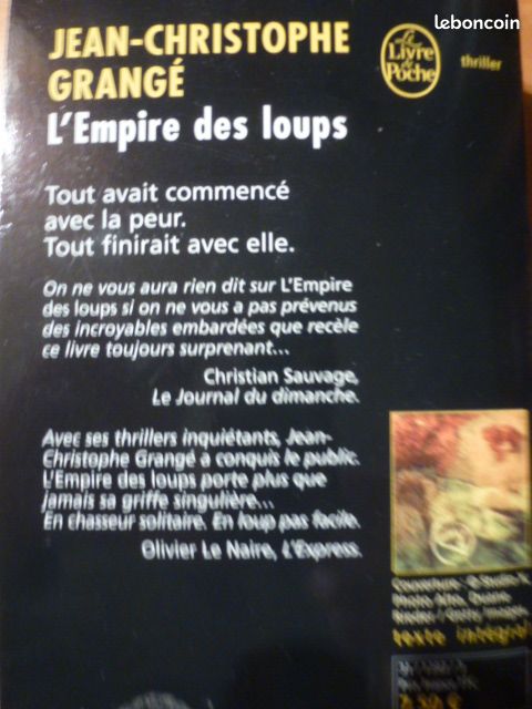 JC GRANGE l' empire des loups (image 2)