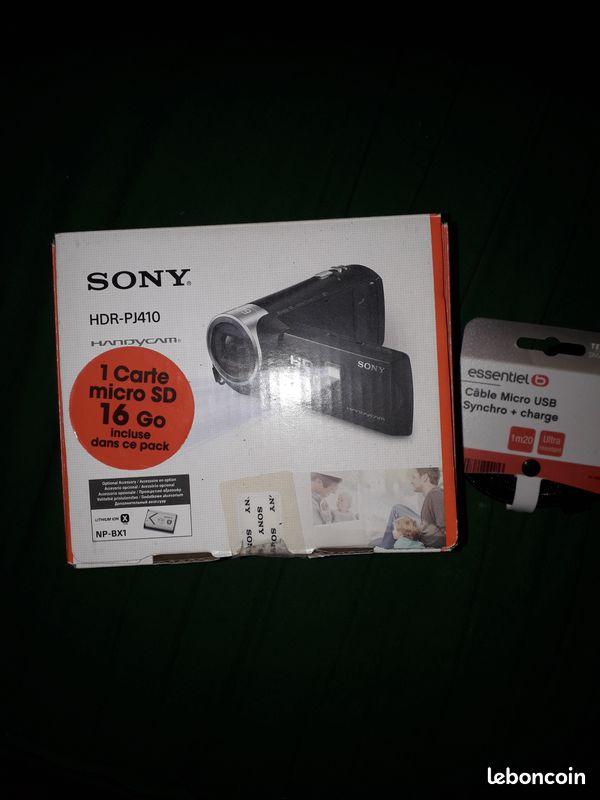 Caméscope Sony HDR-PJ320E – Compact, Zoom 55x, état TB @276AA1904