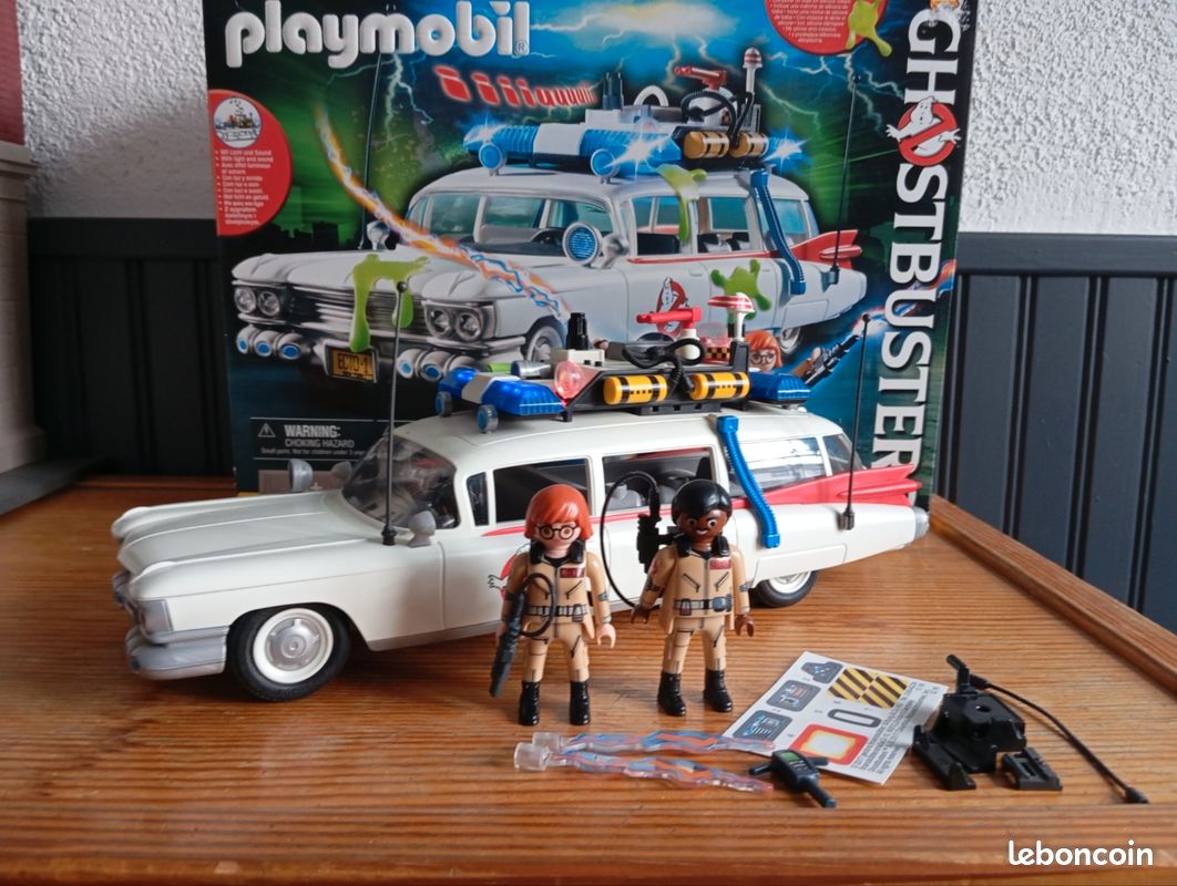👻 Playmobil Ghostbusters 9220 véhicule Ecto-1 SOS fantômes (image 1)