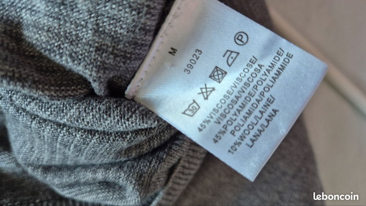 Gilet gris Tara Jarmon T38 (image 2)