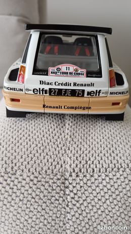 Renault 5 Maxi Turbo Tour De Corse – Ottomobile 1/12 – Noir – Collection
