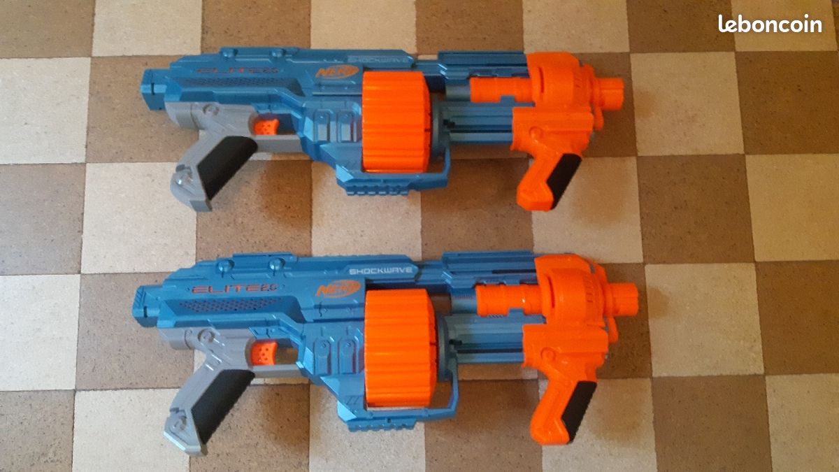 Lot de deux Nerf Elite 2.0 schockwave (image 2)