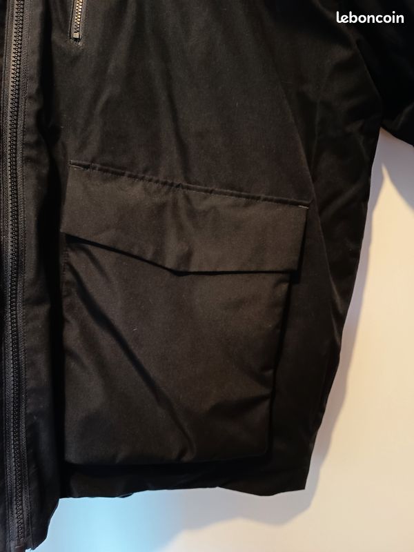 Veste / Manteau d'hiver avec capuche Pier One - Noir - Taille 4XL (image 6)