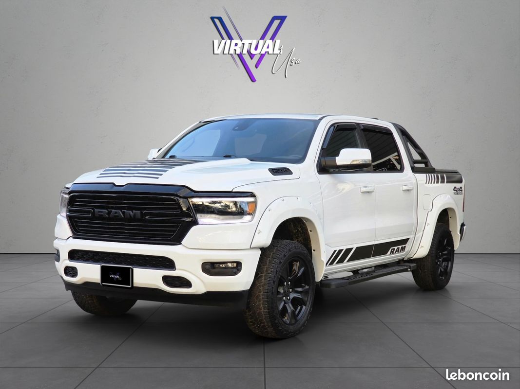 Dodge RAM 1500 Big Horn 5.7 V8 HEMI 4x4 – Look Offroad – Cuir – Caméras – LED (image 1)