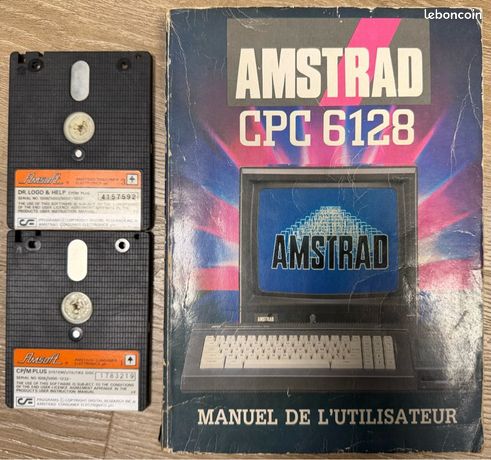 ORDINATEUR SCHNEIDER CPC 6128 Amstrad + moniteur GT65 EUR 199,00 - FR