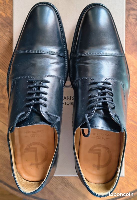 Chaussures neuves cuir noir pointure 36 - Chaussures