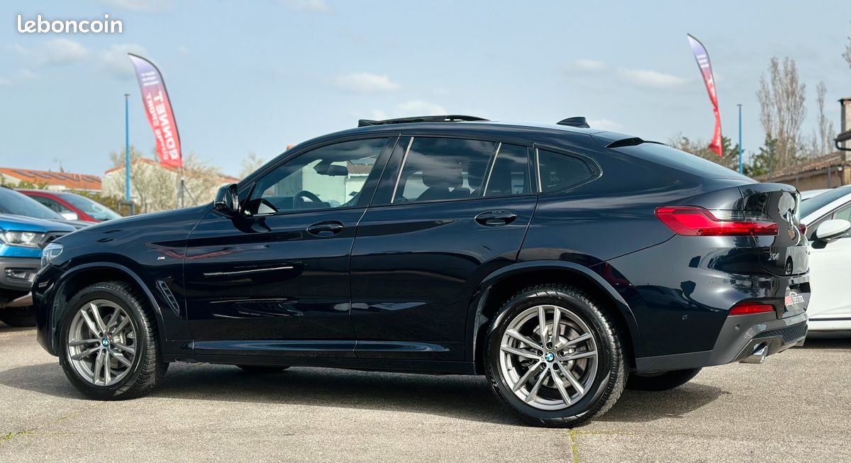 Bmw X4 XDRIVE 20D 190CV FINITION M-SPORT BVA8 GPS APPLE CARPLAY + TOIT OUVRANT + CAMERA DE RECUL 360 + ATTELAGE (image 5)