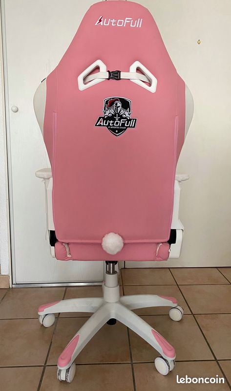 Chaise de gaming Autofull rose (image 3)