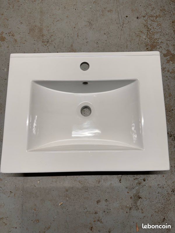 Lavabo très bon état blanc (image 1)