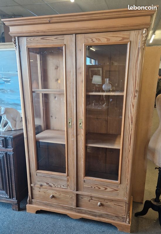 Vaisselier et vitrine - Baroque romantique pas cher