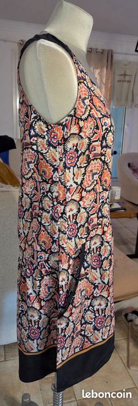 MAGNIFIQUE ROBE TUNIQUE COMPTOIR DES COTONNIERS T 36 MODELE