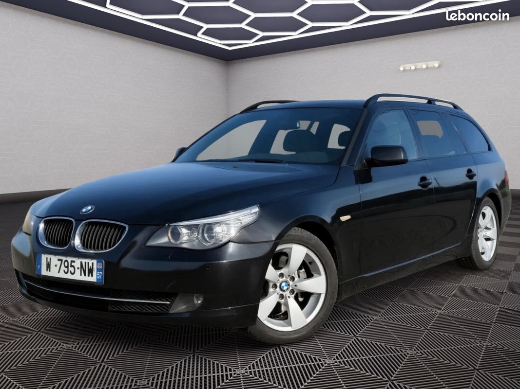 BMW 525d Touring Steptronic 197ch BVA - Cuir GPS Xénon Régulateur (image 1)