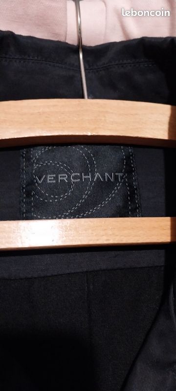 Trench homme noir 44/46 (image 6)