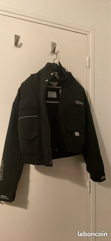 ☑️💓BERSKHA doudoune très courte style motard Taille XS ☑️💓 (image 8)