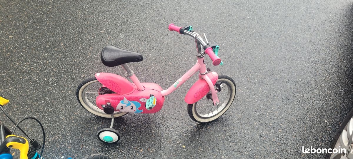 Vélo 14 Pouces Petites Roues Btwin Vélo Fille B'twin 14 Pouces