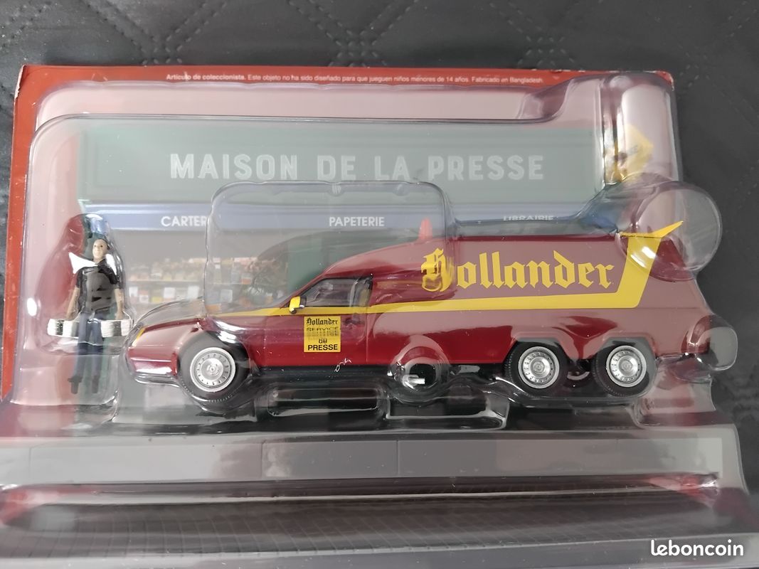 Citroën CX 6 Roues Tissier - Miniature Résine Vitesse 1/43