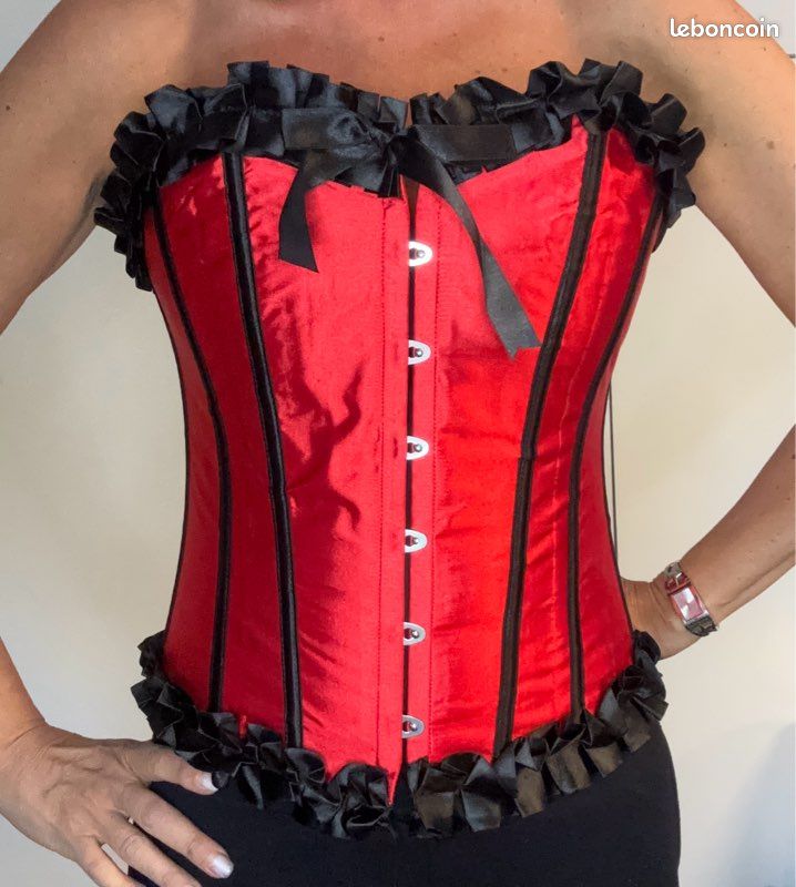 Haut Bustier Red Herring Marron - Taille 14, Sans Bretelles, Ourlet Mouchoir