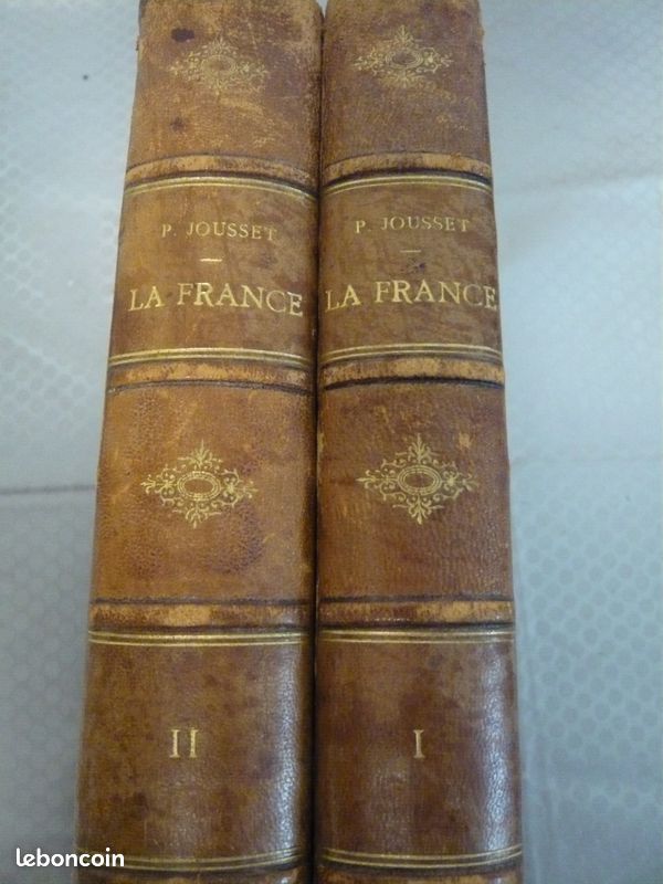 La France: géographie illustrée 2 tomes / P Jousset 1912 (image 1)