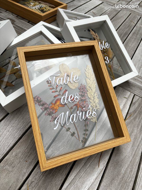 Décoration numérotation de table Mariage (image 1)