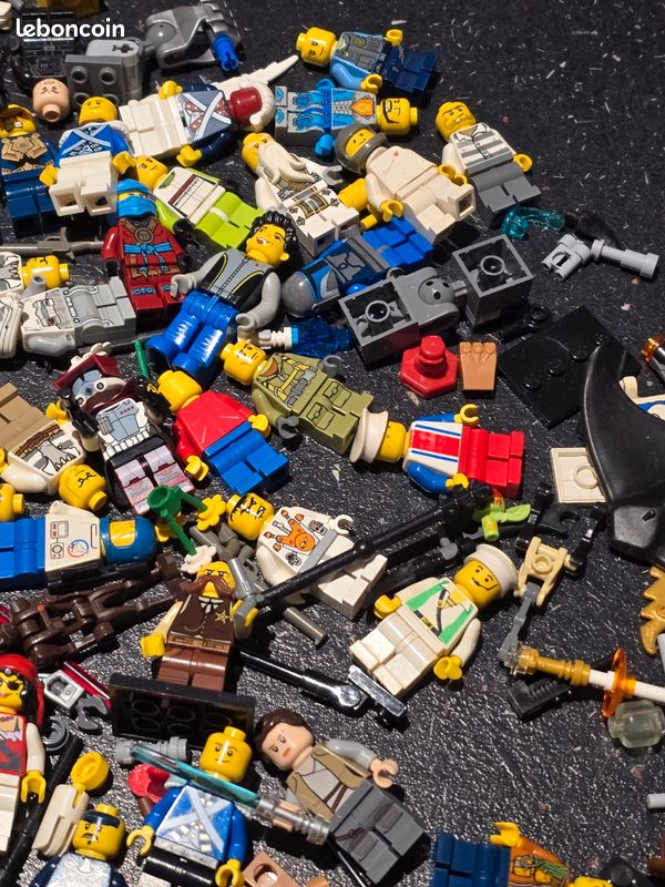 Lot 100 figurines et legos vintage ancien (image 11)